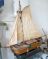 Een model van de boeier 'Roeland' (nu 'Hendrika') (coll. kleinzoon Hans Roelandse)